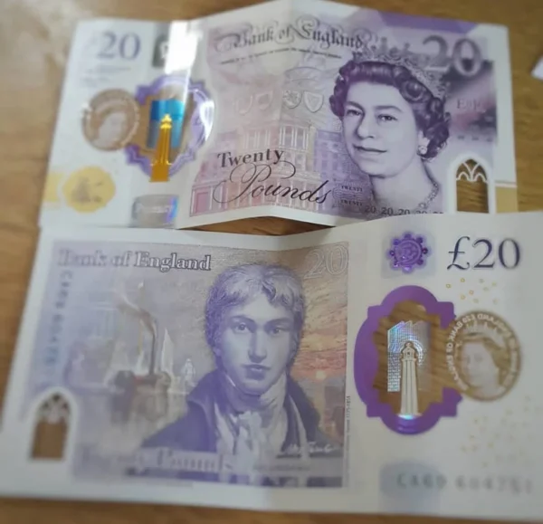 £20 GBP Bills $200.00 – $1,200.00