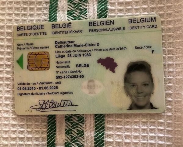 How to get real Belgian ID card